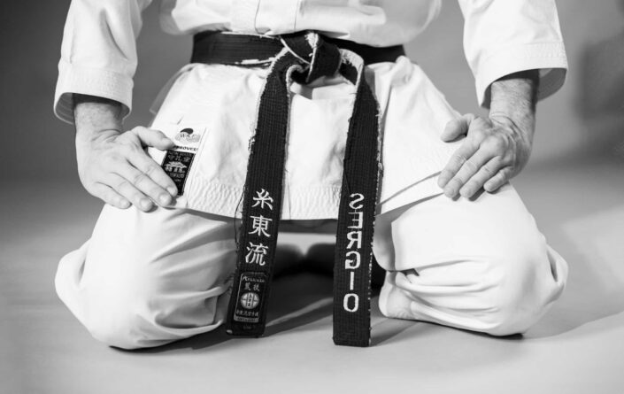 Fotografía de detalle de karateka - Fotografía profesional en madrid Chema pel